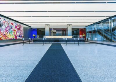 3 World Trade Center Lobby, NYC | Photo ©  Harry Vitebski | Image is Property of Apogee Lighting Holdings