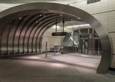 34th St Hudson Yards Subway Station, NYC | Photo ©  Harry Vitebski | Image is Property of Apogee Lighting Holdings