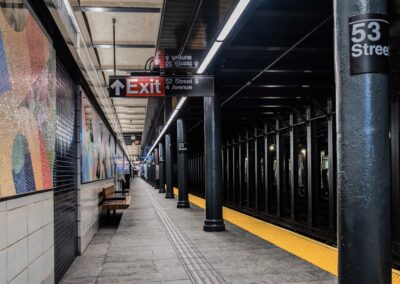 53 St Subway Stations, Brooklyn, NY | Photo ©  Harry Vitebski | Image is Property of Apogee Lighting Holdings