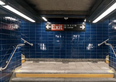 53 St Subway Stations, Brooklyn, NY | Photo ©  Harry Vitebski | Image is Property of Apogee Lighting Holdings