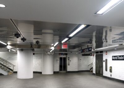 Cortlandt Street Subway Station, NYC | Photo ©  Harry Vitebski | Image is Property of Apogee Lighting Holdings