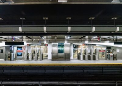 Cortlandt Street Subway Station, NYC | Photo ©  Harry Vitebski | Image is Property of Apogee Lighting Holdings