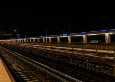 Carle Place LIRR Station | Photo ©  Harry Vitebski | Image is Property of Apogee Lighting Holdings